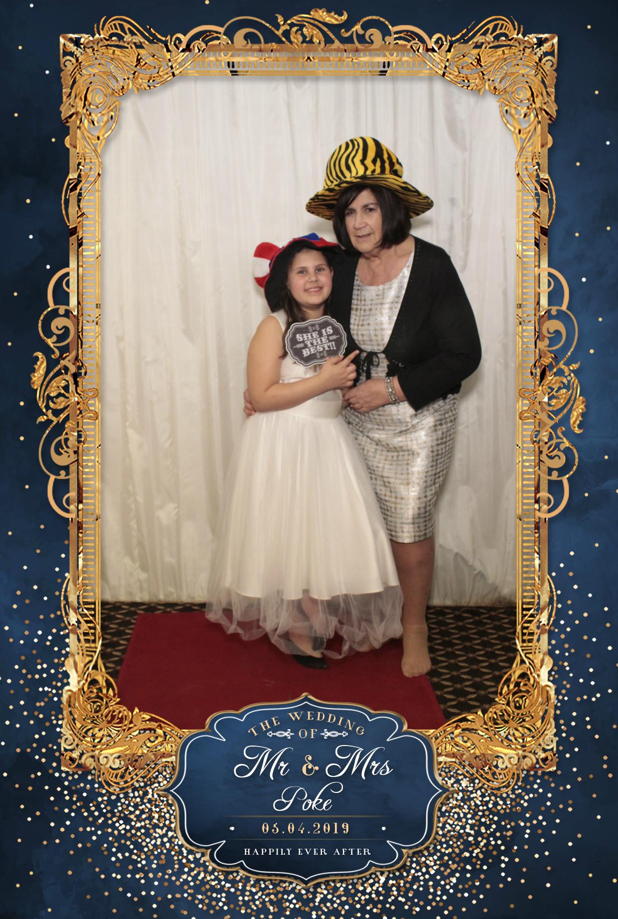 Mr & Mrs Poke | View more photos from the event at gallery.myphotoboothexperience.co.uk/u/MyPhotoBoothExperienceLtd/Mr-Mrs-Poke